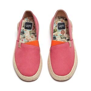 UIN Pink and Orange Espadrilles for Women